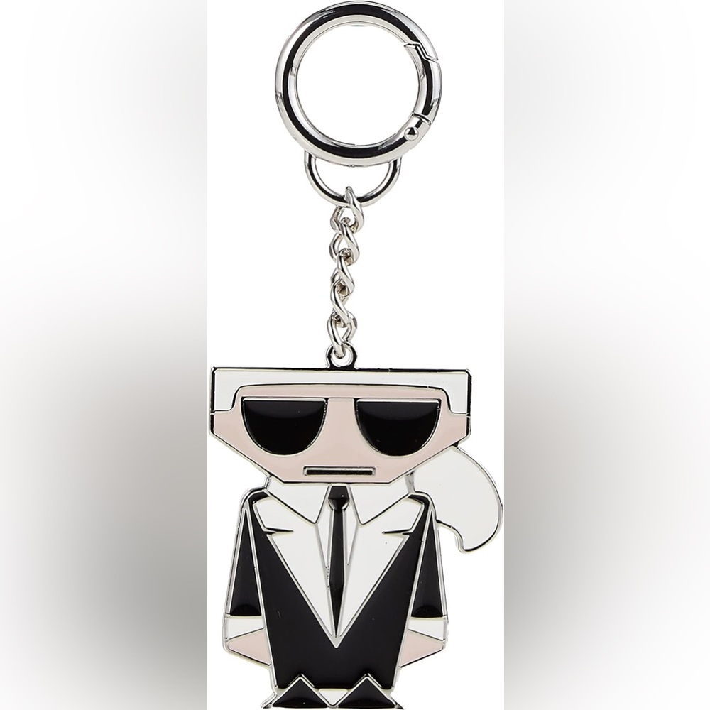 NWT KARL LAGERFIELD PARIS JEWELRY FOR PURSE OR KEYS RING
